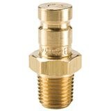 PD Series Brass Nipple with Male Pipe Thread and Fluorocarbon seal